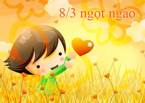 thiep chuc mung 8/3