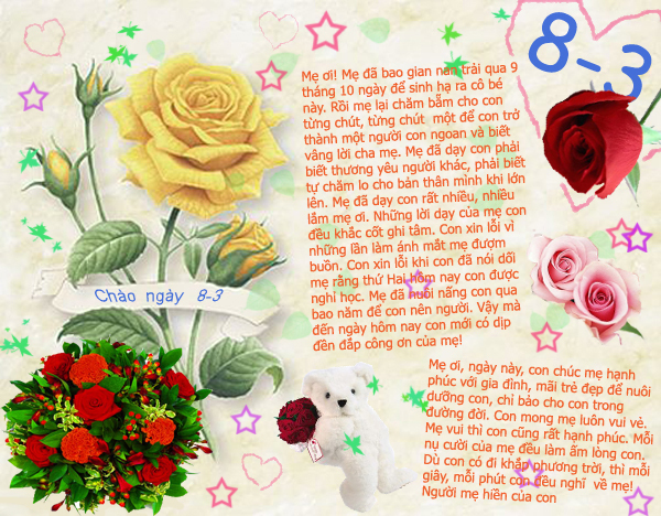 thiep chuc mung 8/3