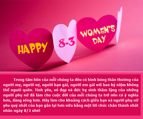 thiep chuc mung 8/3